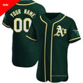 Any name and Number Customized Oakland Athletics A’s product image 1