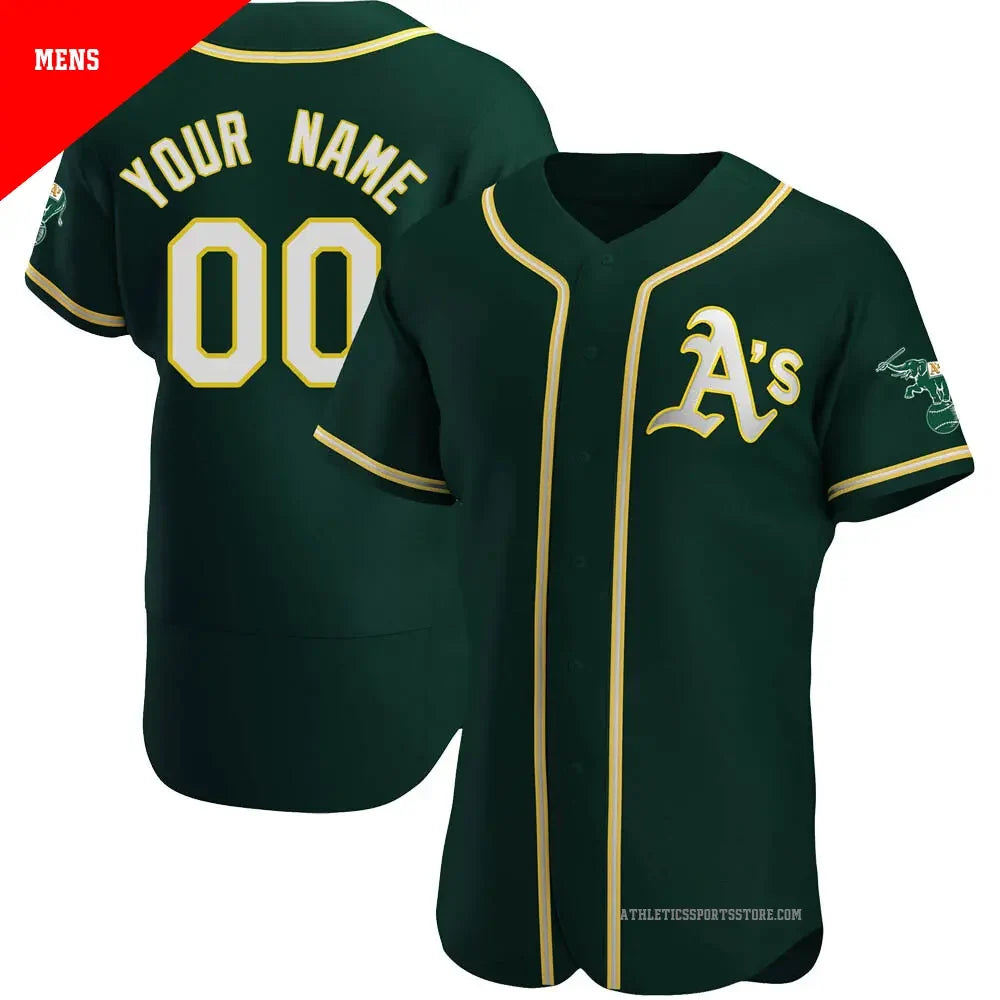 Any name and Number Customized Oakland Athletics A’s product image 1
