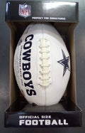 Dallas Cowboys Full Size logo Autograph Signature Football product image 1