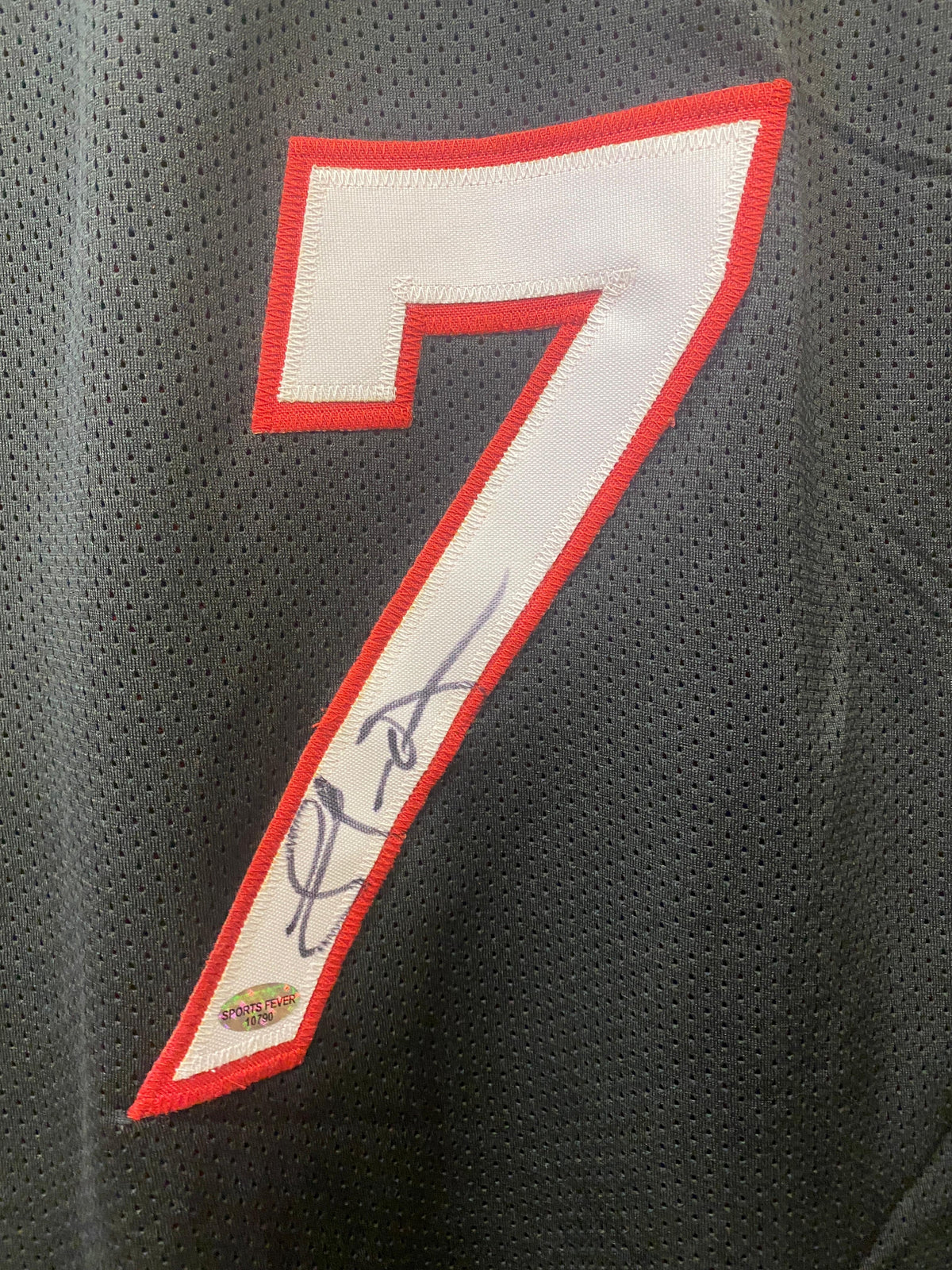 Lamar Odom Miami Heat autographed jersey COA product image 3