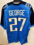 Eddie George Houston Oilers Tennessee Titans autographed product image 1