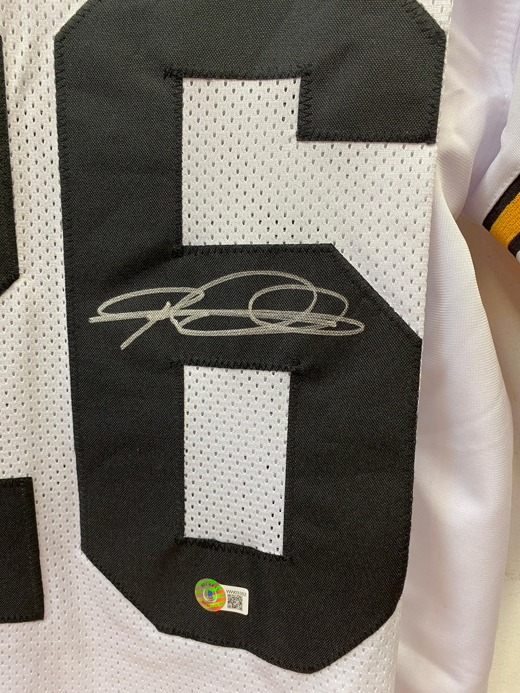 Rod Woodson Pittsburgh Steelers autographed jersey Beckett product image 3