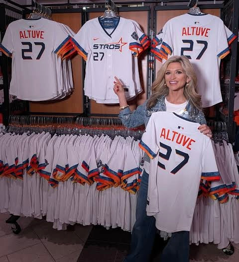 Jose Altuve Houston Astros Official MLB Nike City Connect product image 4