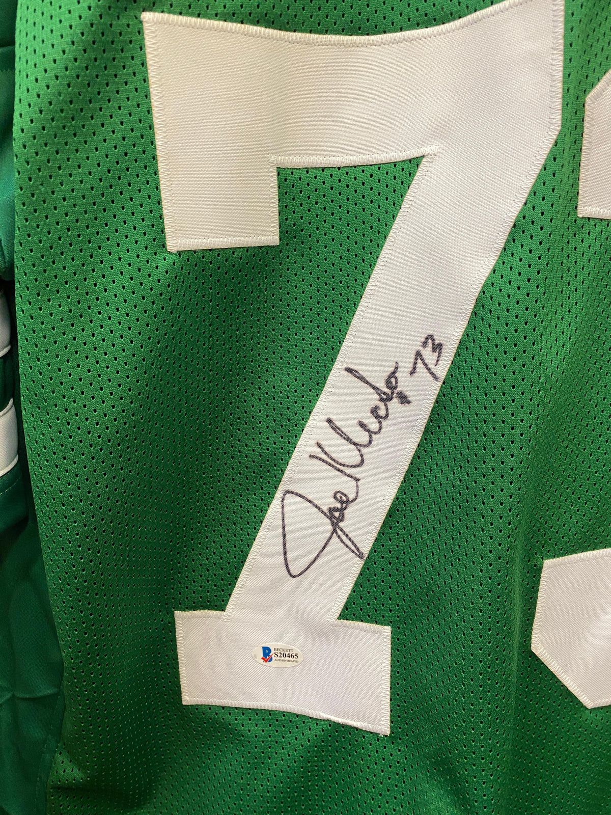 Joe Klecko New York Jets autographed jersey Beckett COA product image 2