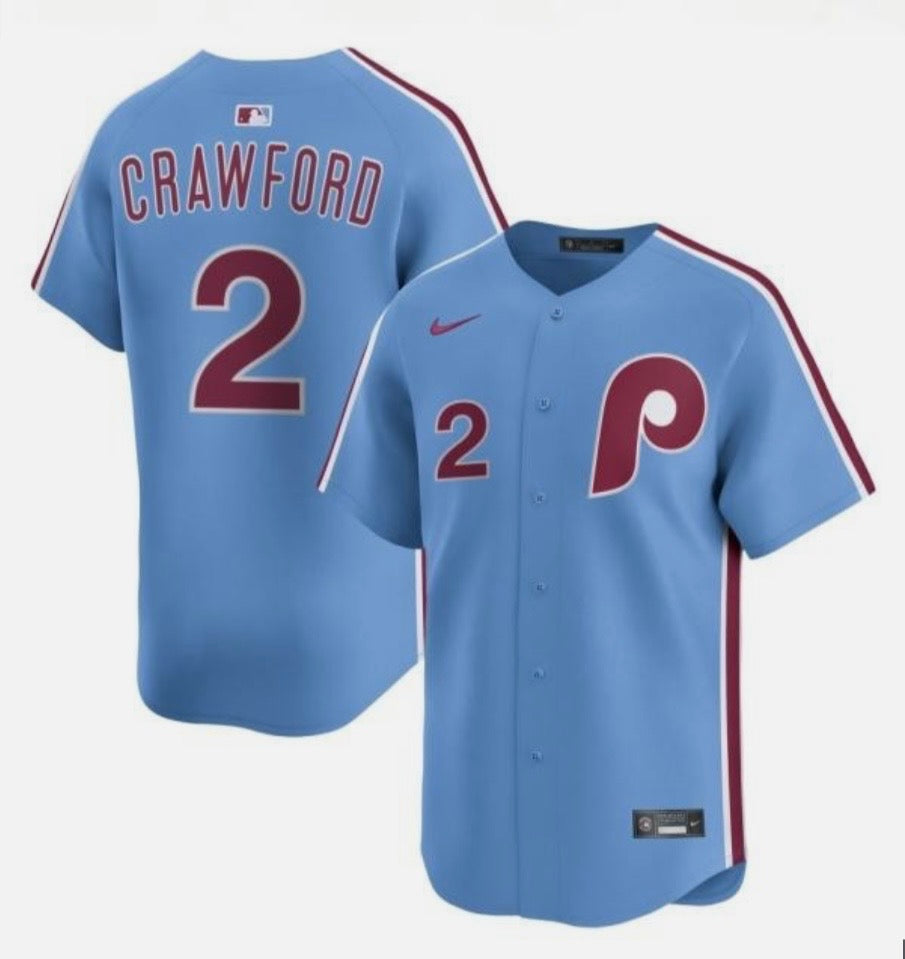 Justin Crawford Philadelphia Phillies Official MLB Nike product image 1