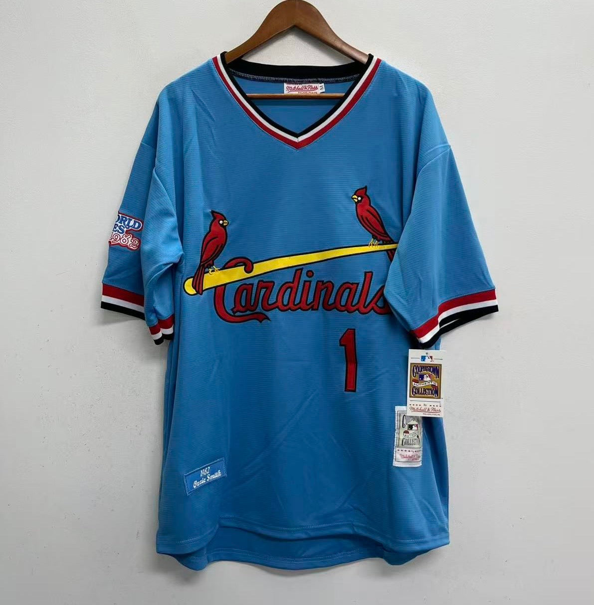 Ozzie Smith YOUTH KIDS St. Louis Cardinals Official MLB product image 2