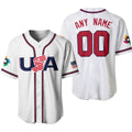 Any Name and Number customized YOUTH KIDS Team USA baseball product image 1