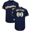Any Name & Number Customized Milwaukee Brewers Official MLB product image 1