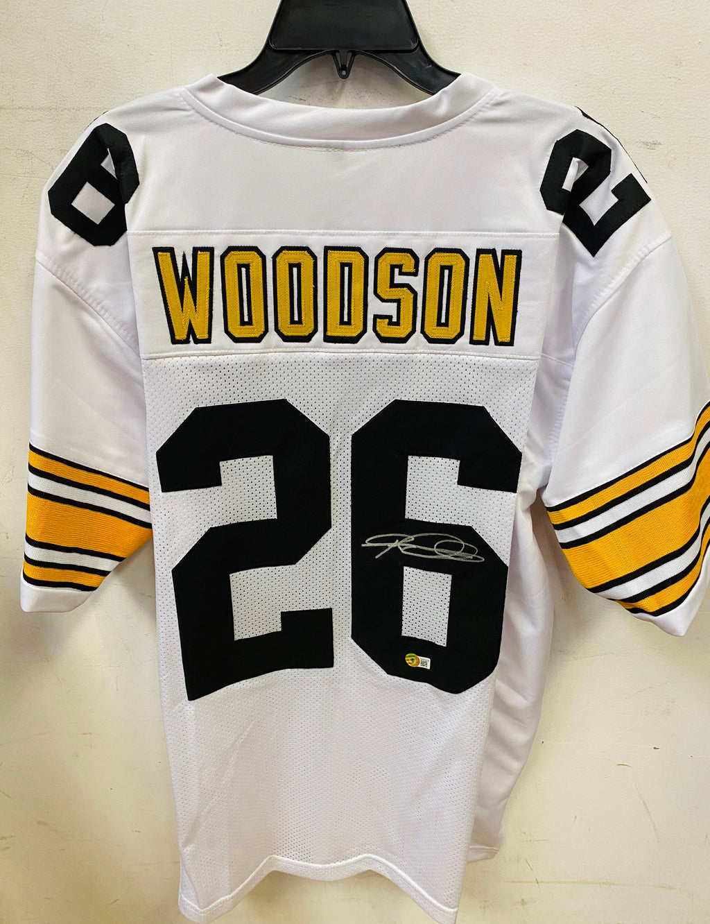 Rod Woodson Pittsburgh Steelers autographed jersey Beckett product image 1