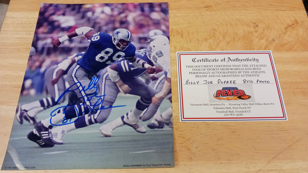 Billy Joe Dupree Dallas Cowboys Autographed 8x10 photo with product image 1