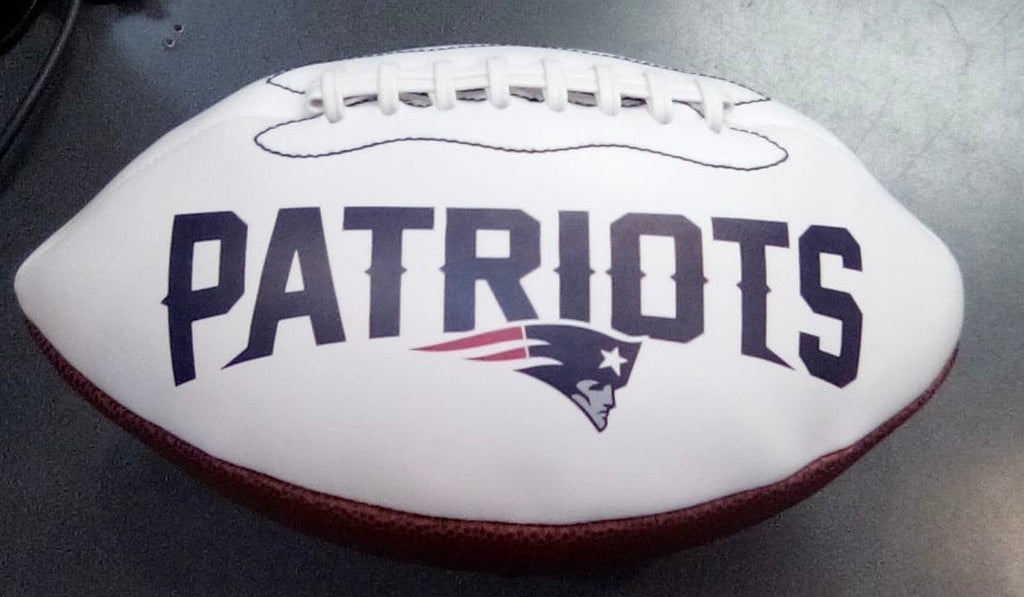 New England Patriots Full Size logo Autograph Signature product image 3