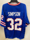 O.J. Simpson autographed Buffalo Bills Custom jersey JSA product image 1