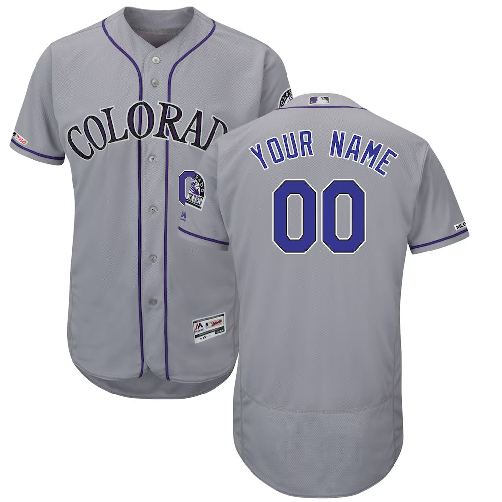Any name & Number Custom Colorado Rockies Official MLB product image 1