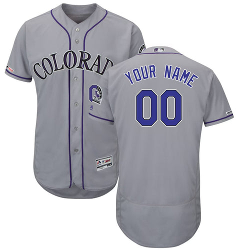 Any name & Number Custom Colorado Rockies Official MLB product image 1