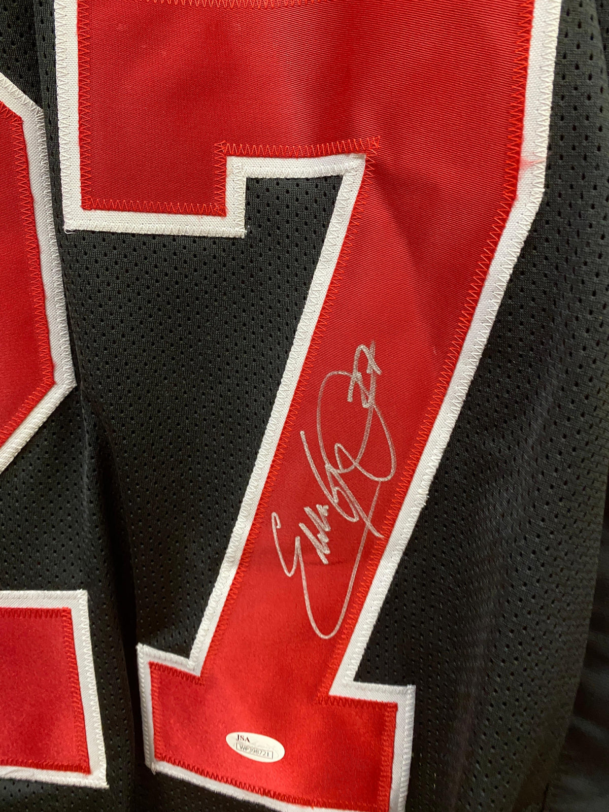 Eddie George Ohio State Buckeyes autographed jersey JSA product image 2