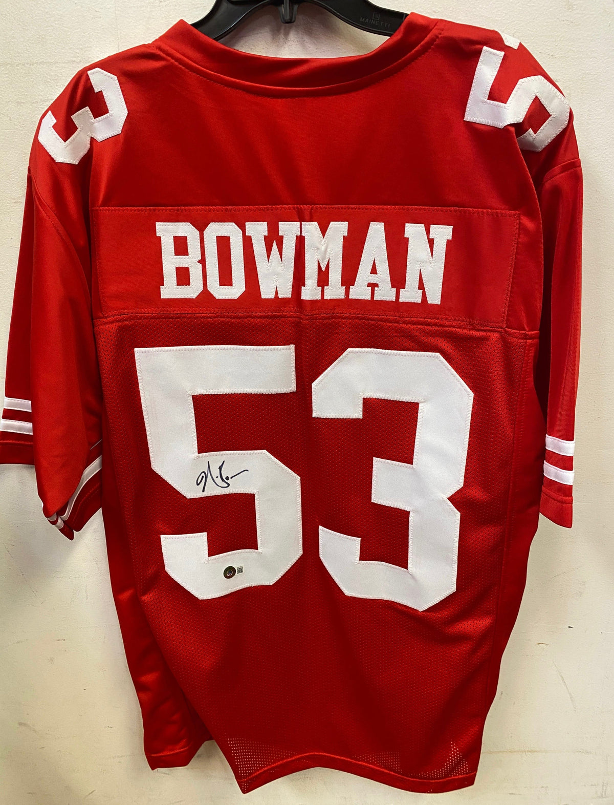 NaVorro Bowman San Francisco 49ers autographed jersey product image 1