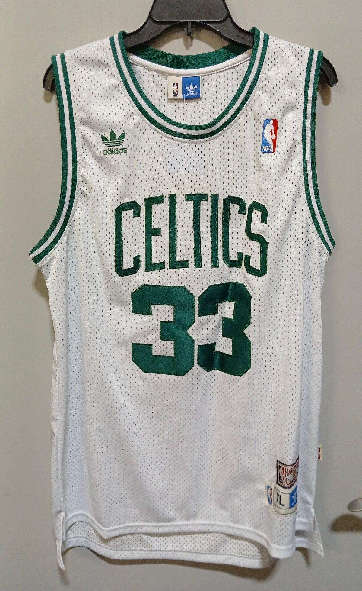 Larry Bird Boston Celtics 1985-86 Official NBA Adidas Jersey product image 2