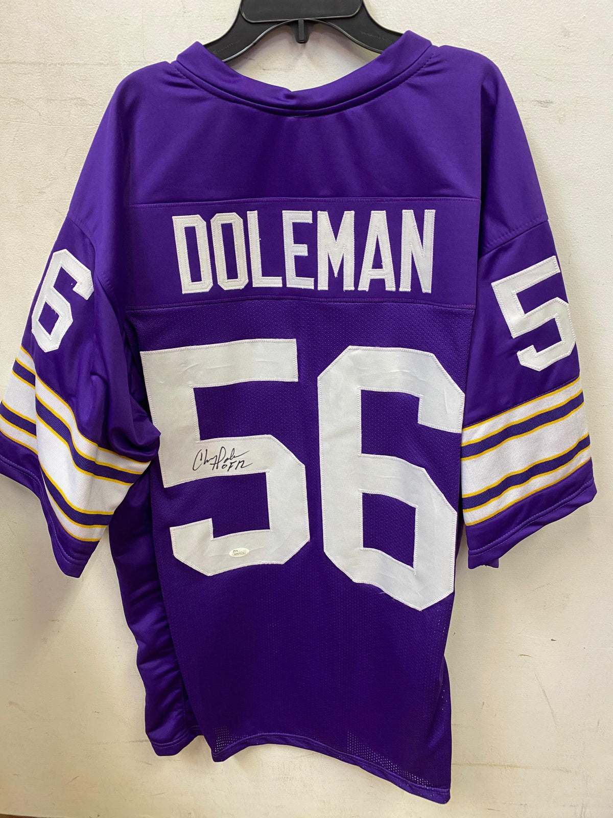 Chris Doleman Minnesota Vikings autographed jersey JSA product image 1