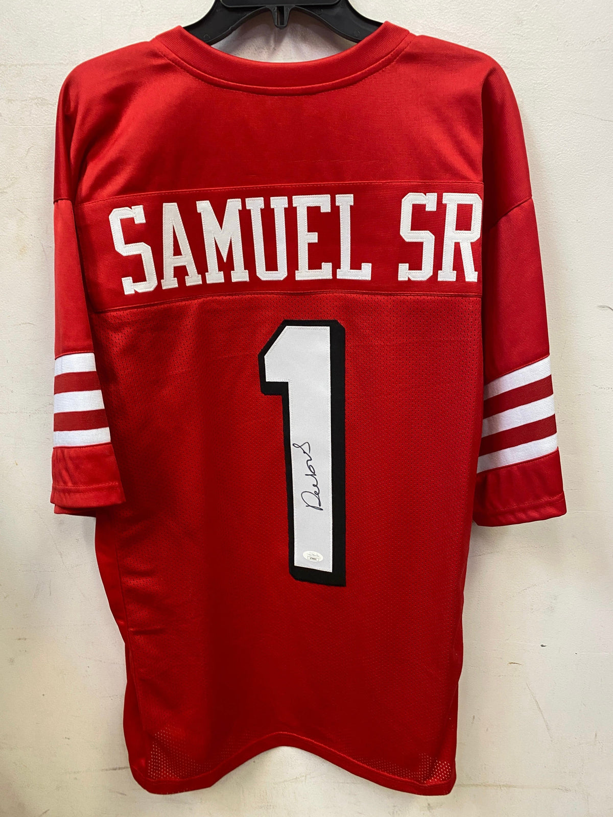 Deebo Samuel Sr. San Francisco autographed jersey with COA product image 1