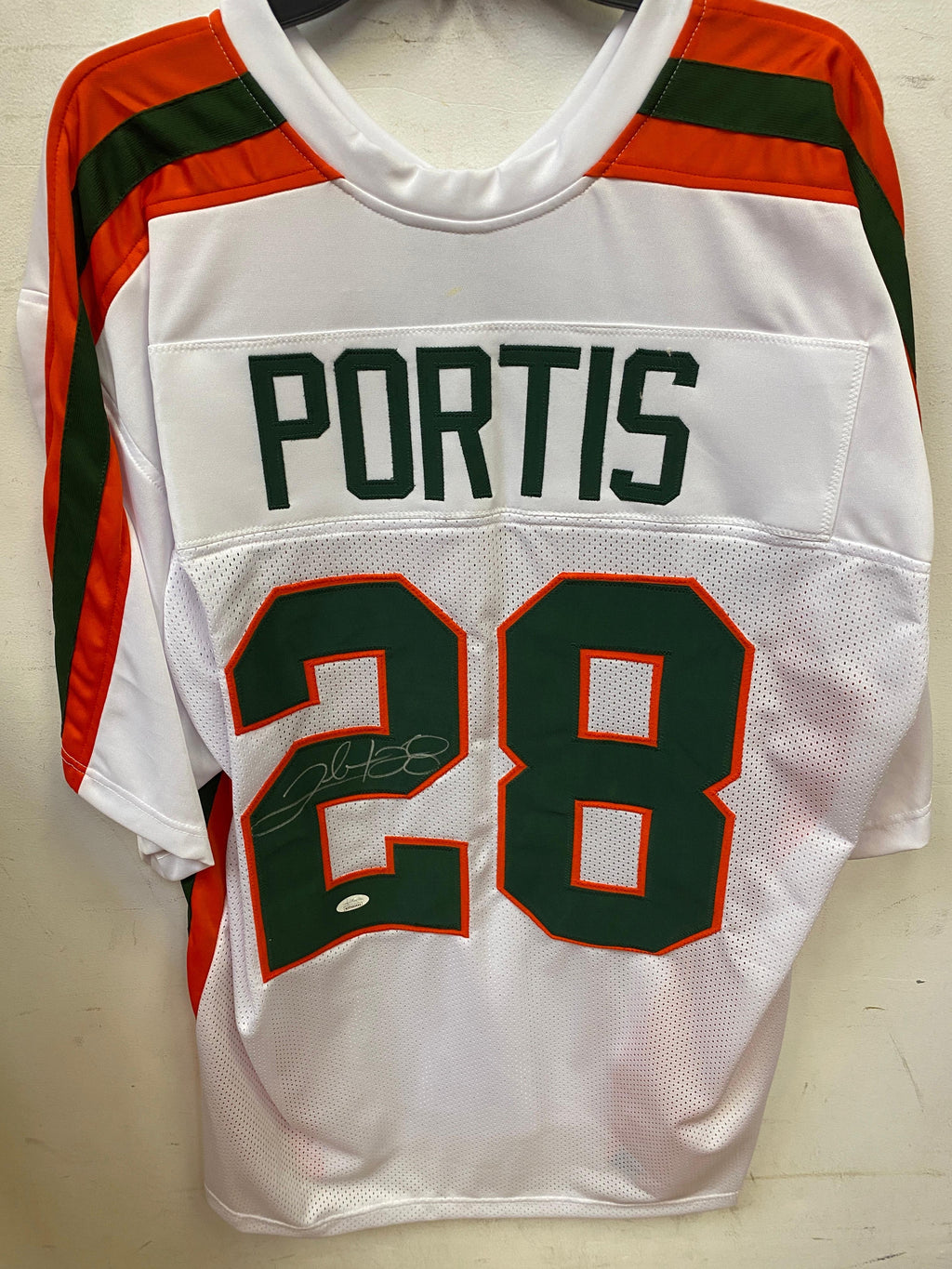 Clinton Portis autographed jersey With JSA Witnessed COA product image 1