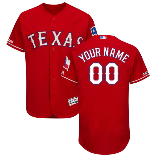 Any name & Number Custom Texas Rangers Official MLB product image 1