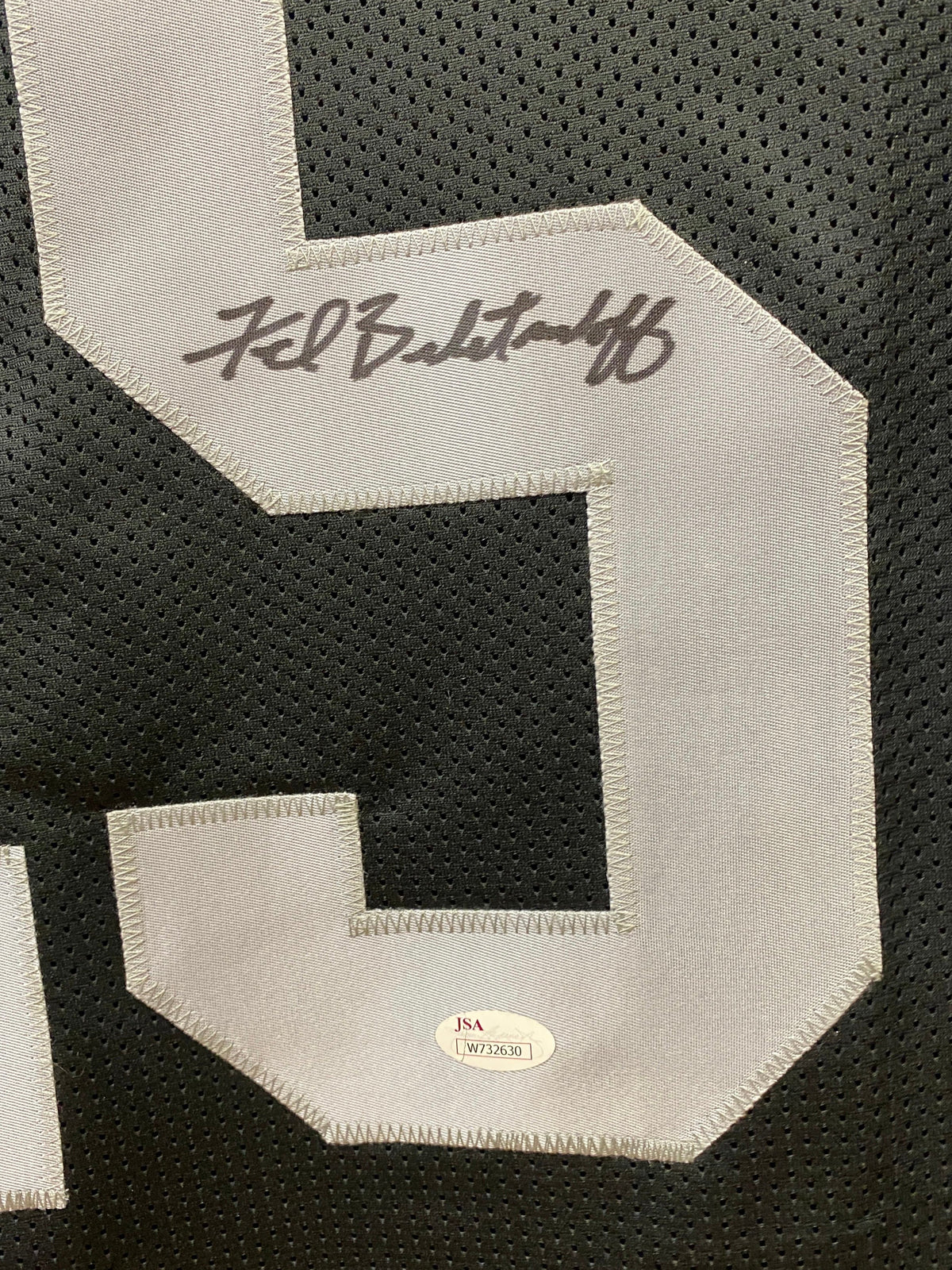 Fred Biletnikoff Oakland Raiders autographed jersey JSA product image 2