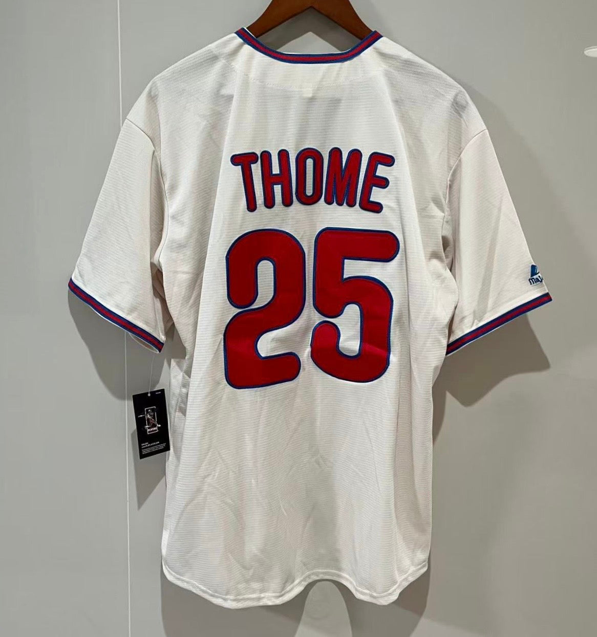 Jim Thome Philadelphia Phillies Official MLB Majestic product image 1