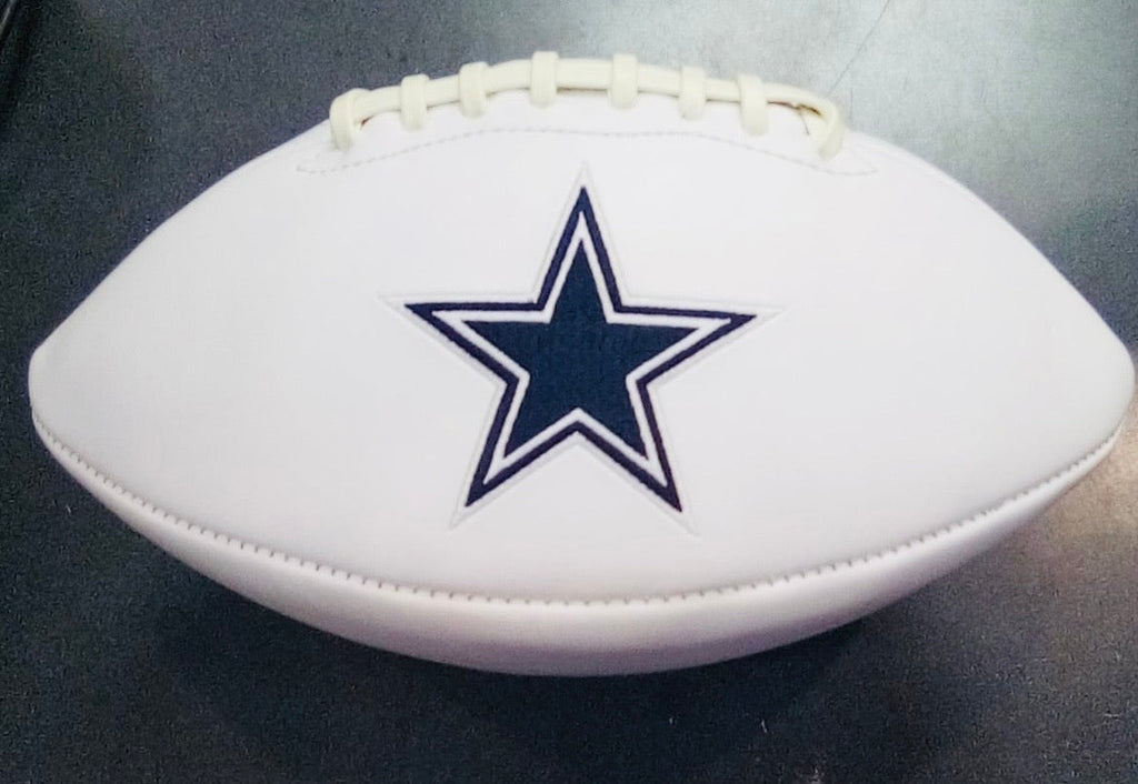 Dallas Cowboys Full Size logo Autograph Signature Football product image 3