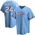 Brandon Nimmo Texas Rangers official MLB Nike Jersey light product image 1