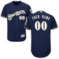 Any Name & Number Customized Milwaukee Brewers Official MLB product image 1