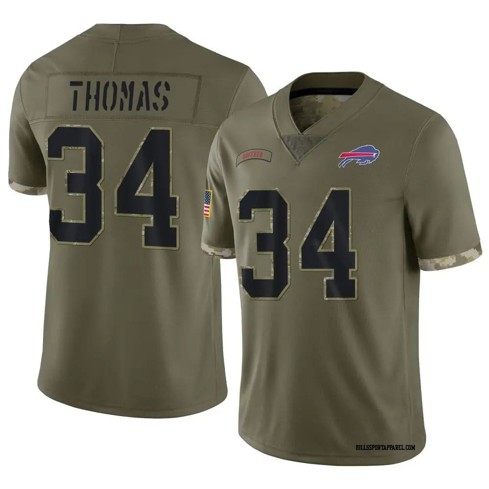 Thurman Thomas Buffalo Bills Official NFL Nike Salute to product image 1