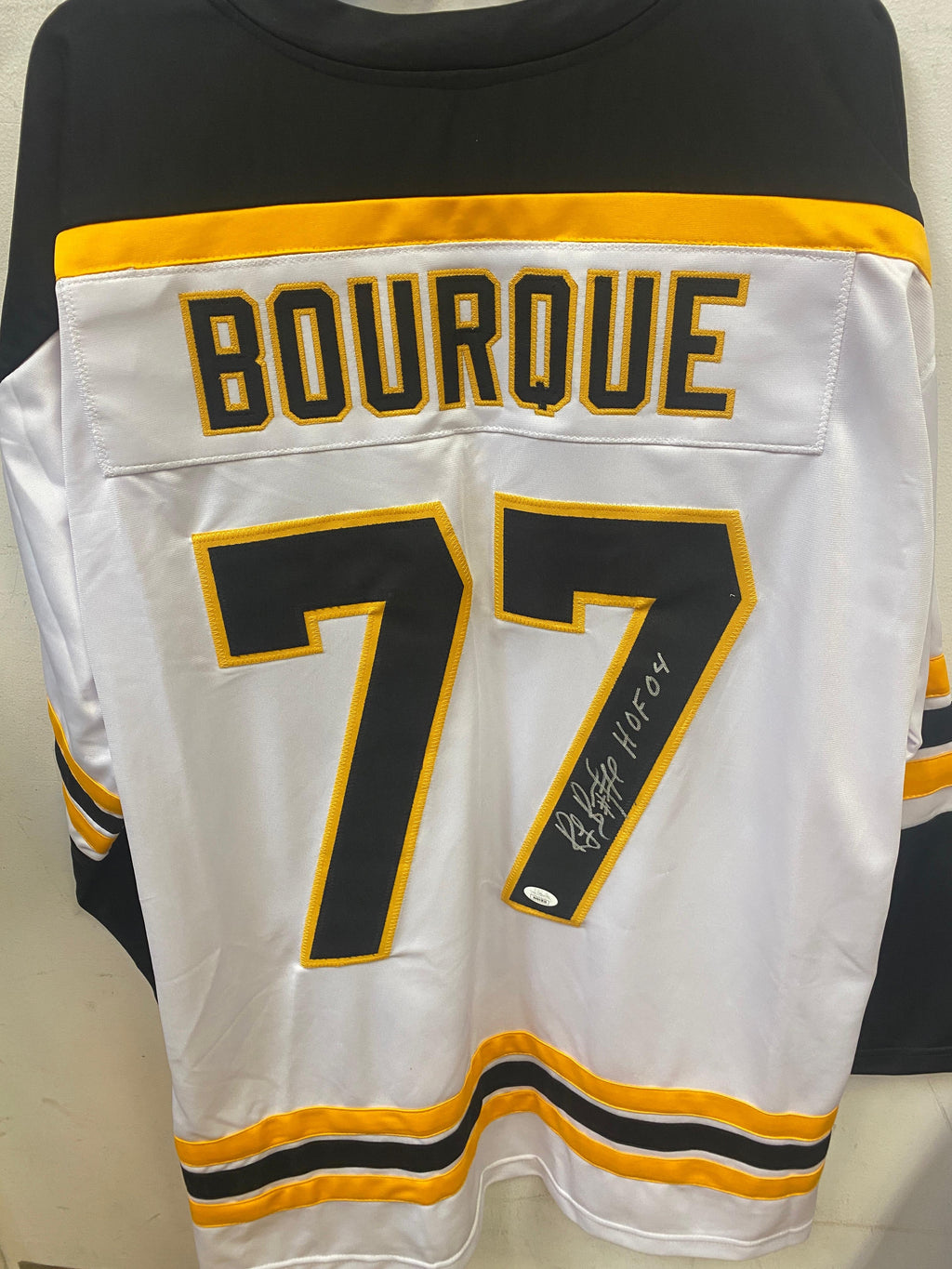 Ray Bourque Boston Bruins autographed jersey JSA Witnessed product image 1