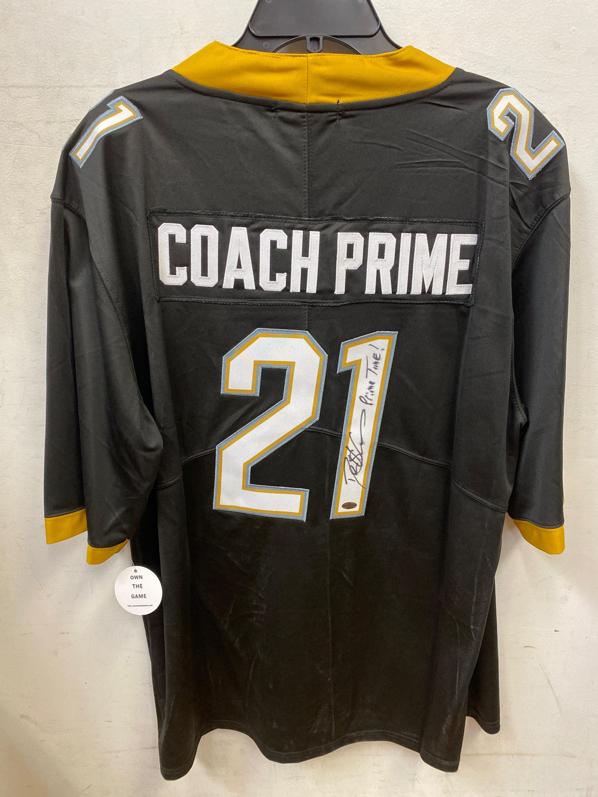 Deion Sanders Colorado Buffaloes autographed jersey With product image 1