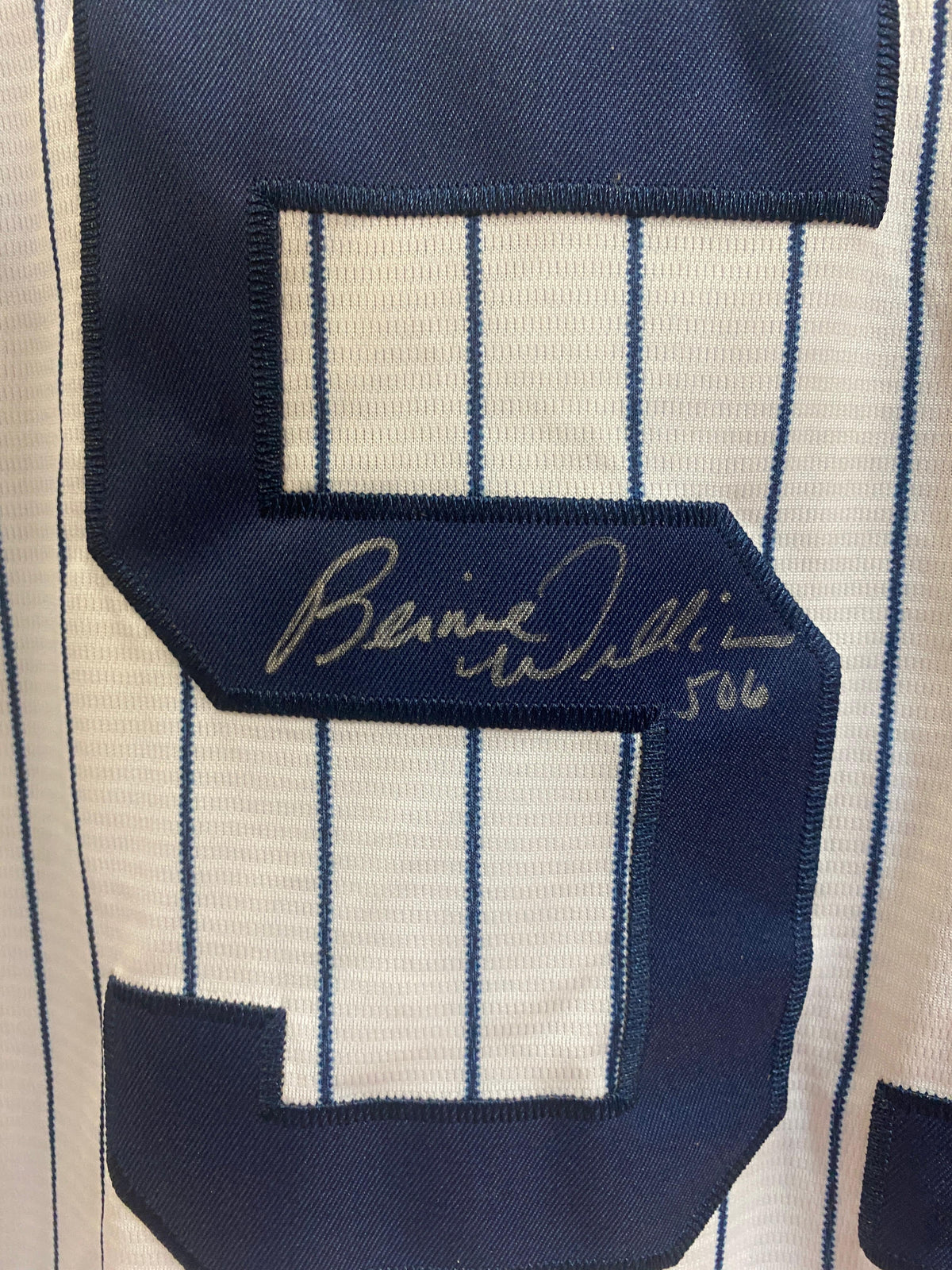 Bernie Williams autographed New York Yankees Nike jersey COA product image 3