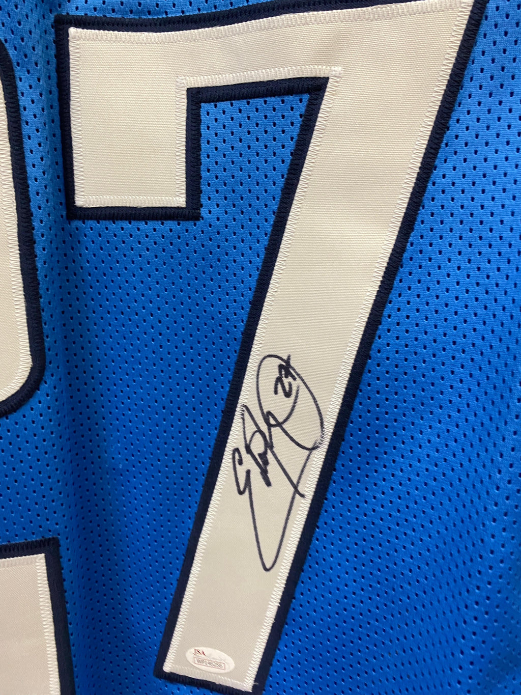 Eddie George Houston Oilers Tennessee Titans autographed product image 2