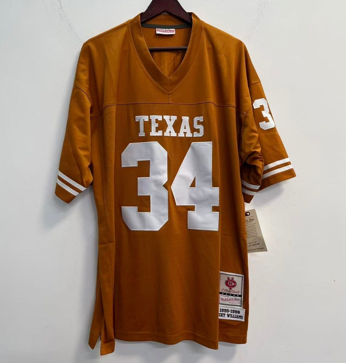 Ricky Williams Texas Longhorns official NCAA Mitchell & product image 2