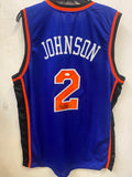 Larry Johnson New York Knicks GRANDMA autographed jersey product image 1