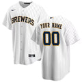 Any Name & Number Customized Milwaukee Brewers Official MLB product image 1