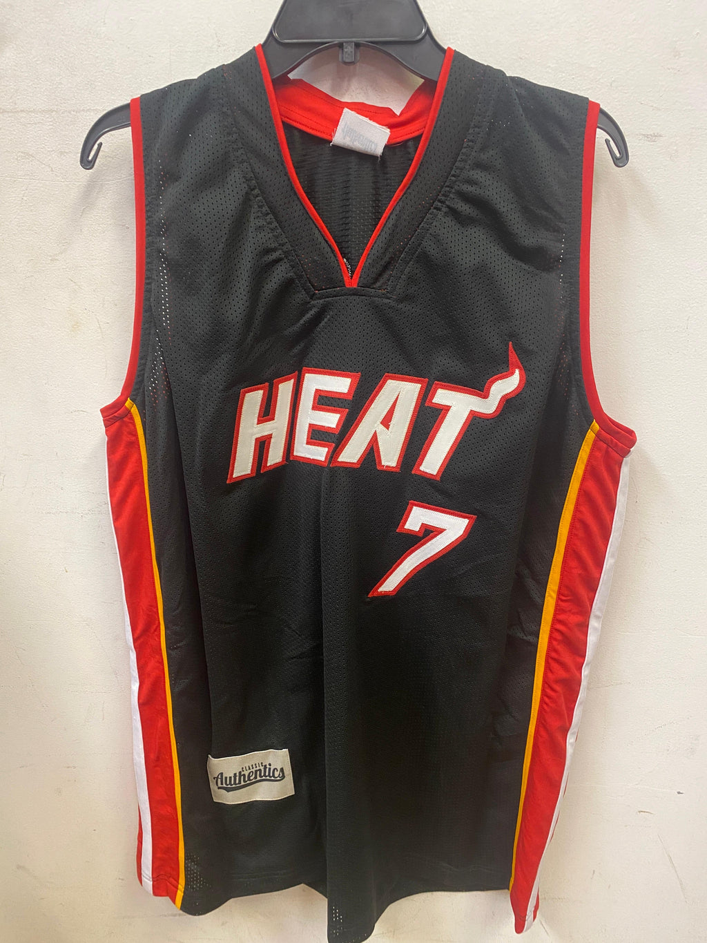 Lamar Odom Miami Heat autographed jersey COA product image 2