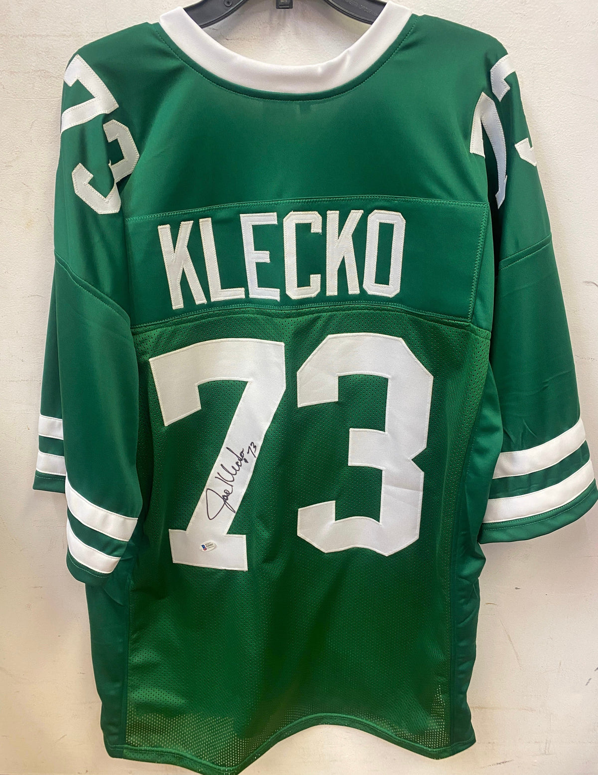 Joe Klecko New York Jets autographed jersey Beckett COA product image 1
