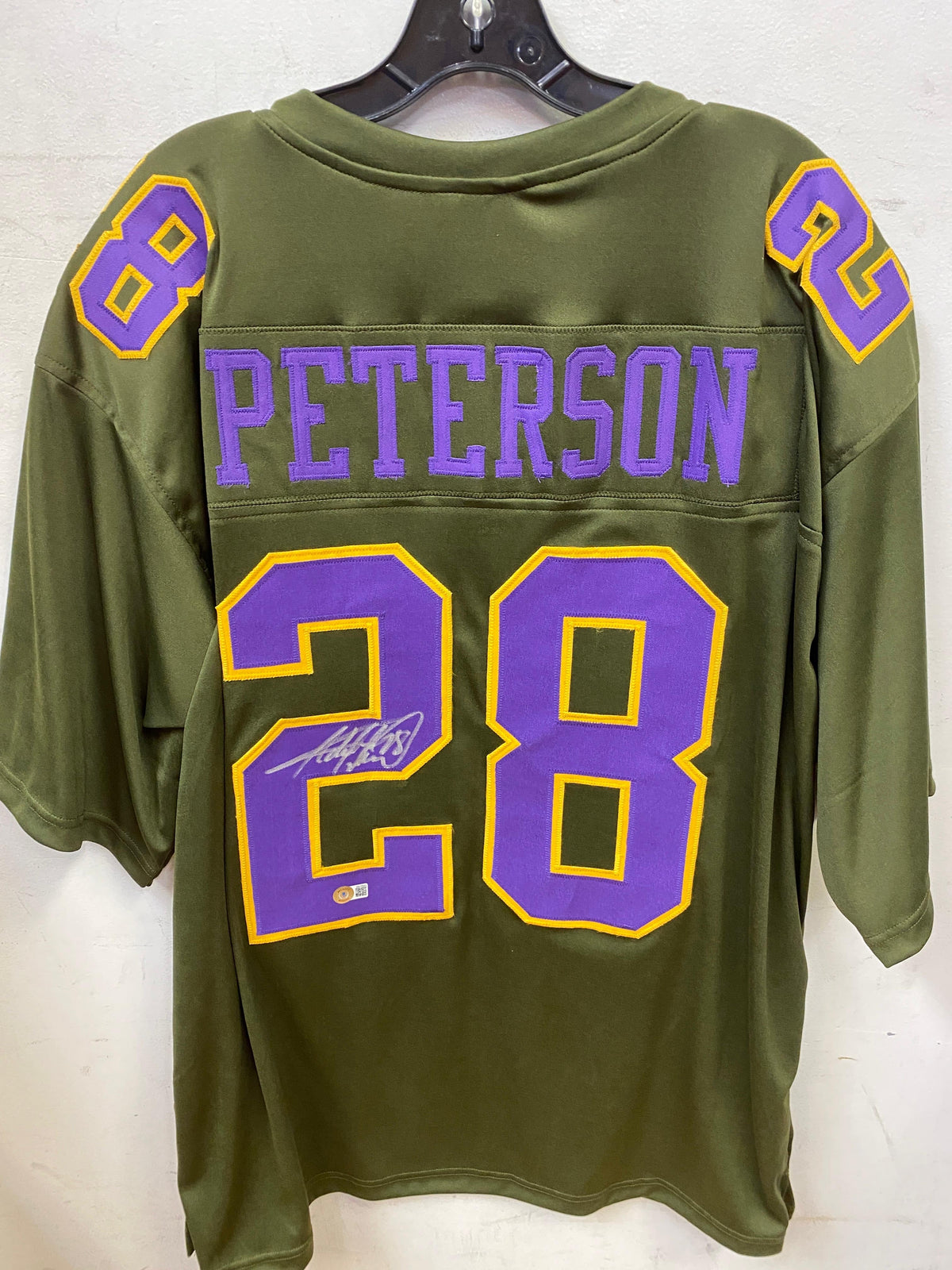 Adrian Peterson Minnesota Vikings autographed jersey product image 1