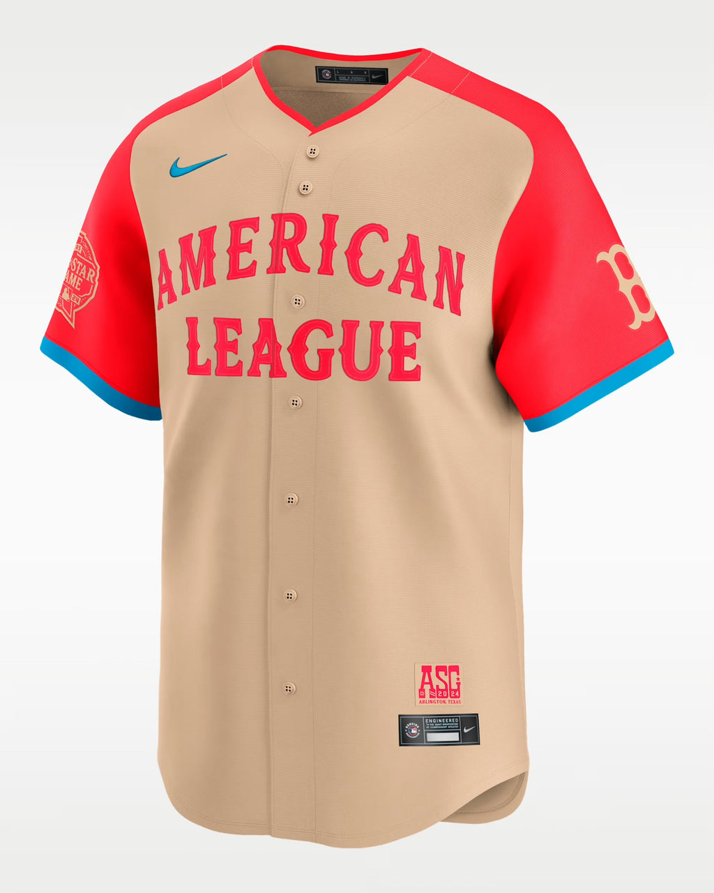 Jarren Duran Boston Red Sox official MLB Nike 2024 All Star product image 2