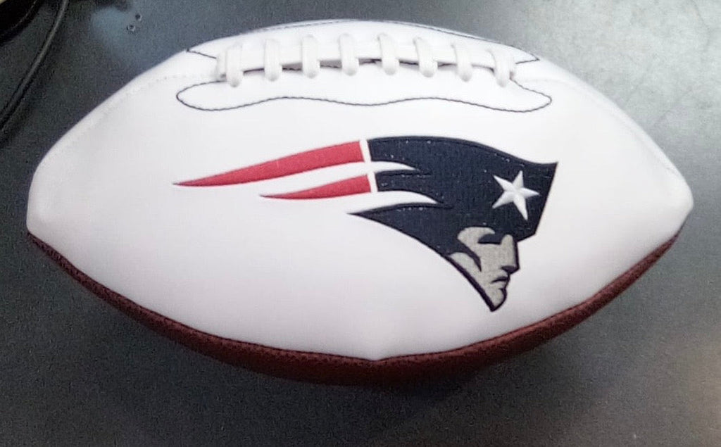 New England Patriots Full Size logo Autograph Signature product image 2