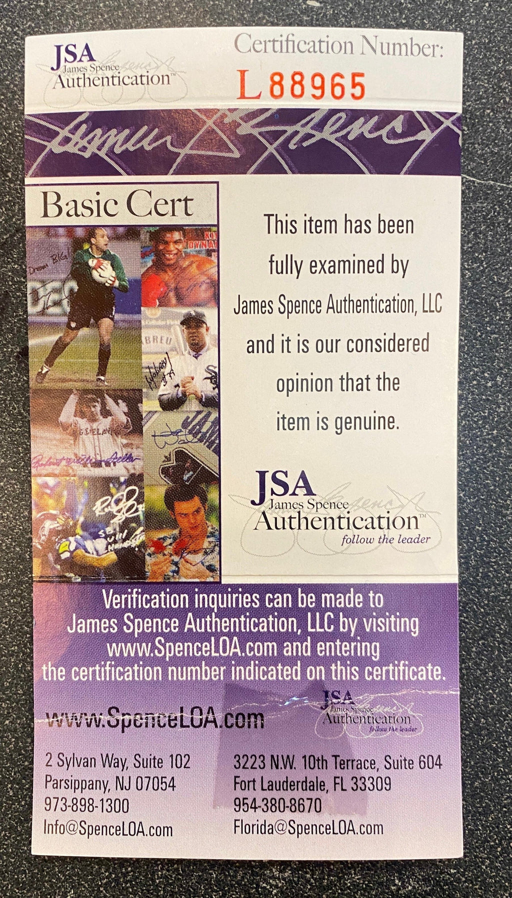 Davey Johnson autographed New York Mets jersey JSA COA product image 4