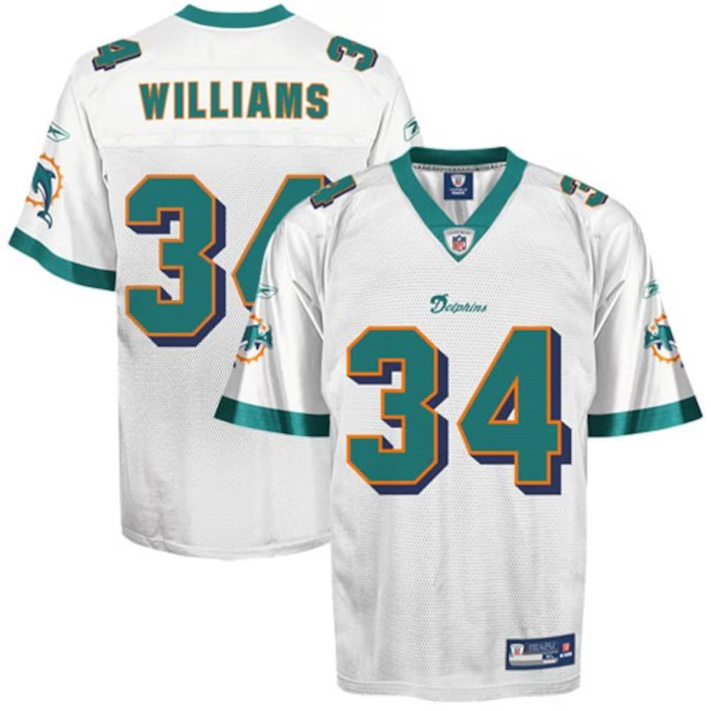 Ricky Williams Miami Dolphins Official NFL Reebok Jersey product image 1