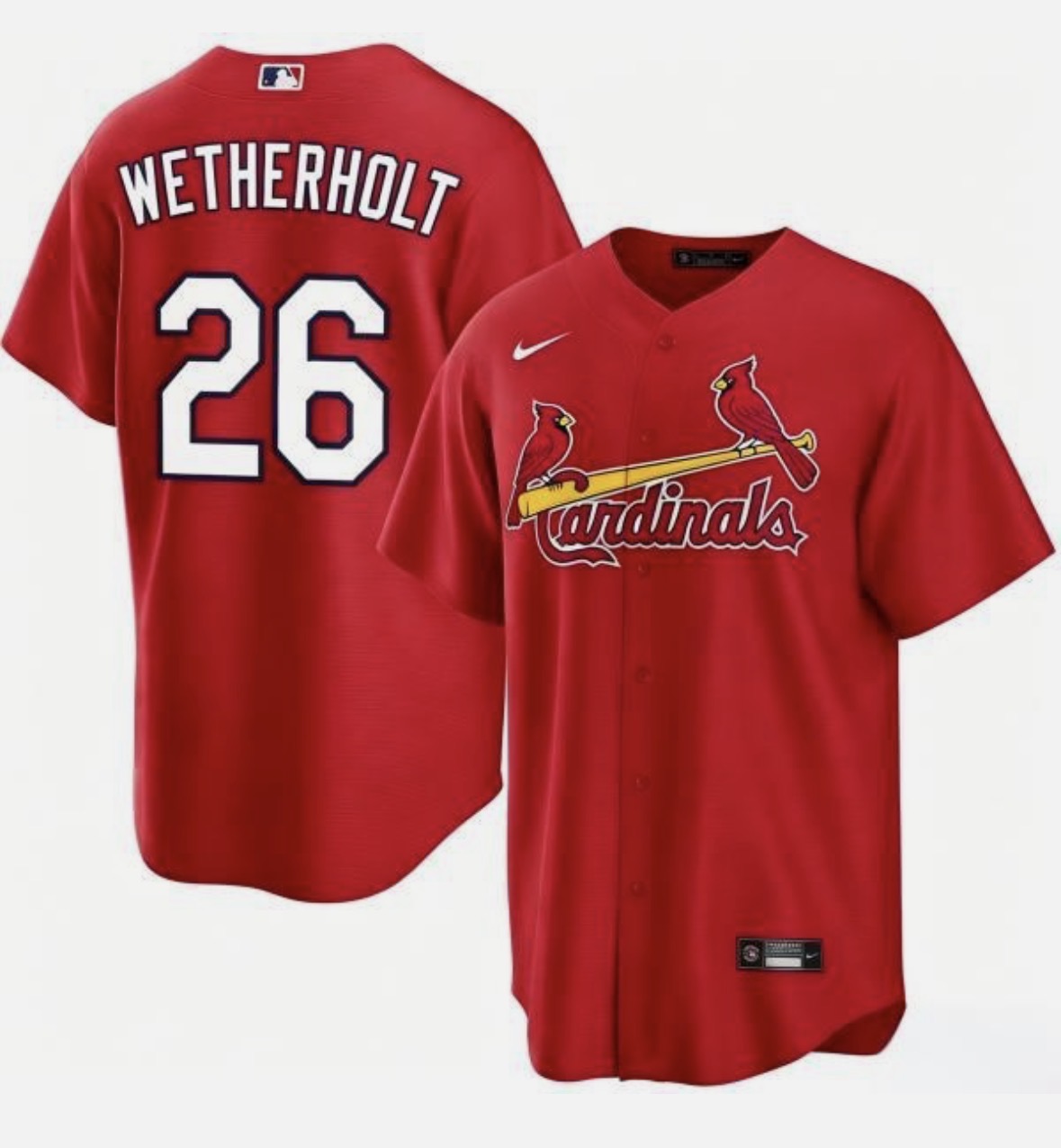 JJ Wetherholt YOUTH KIDS St. Louis Cardinals Official MLB product image 1