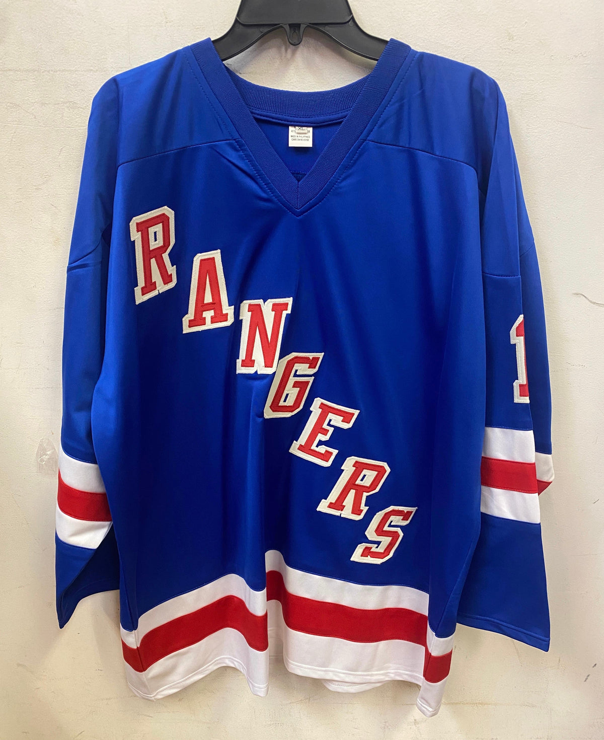 Eddie Giacomin New York Rangers autographed jersey JSA product image 2
