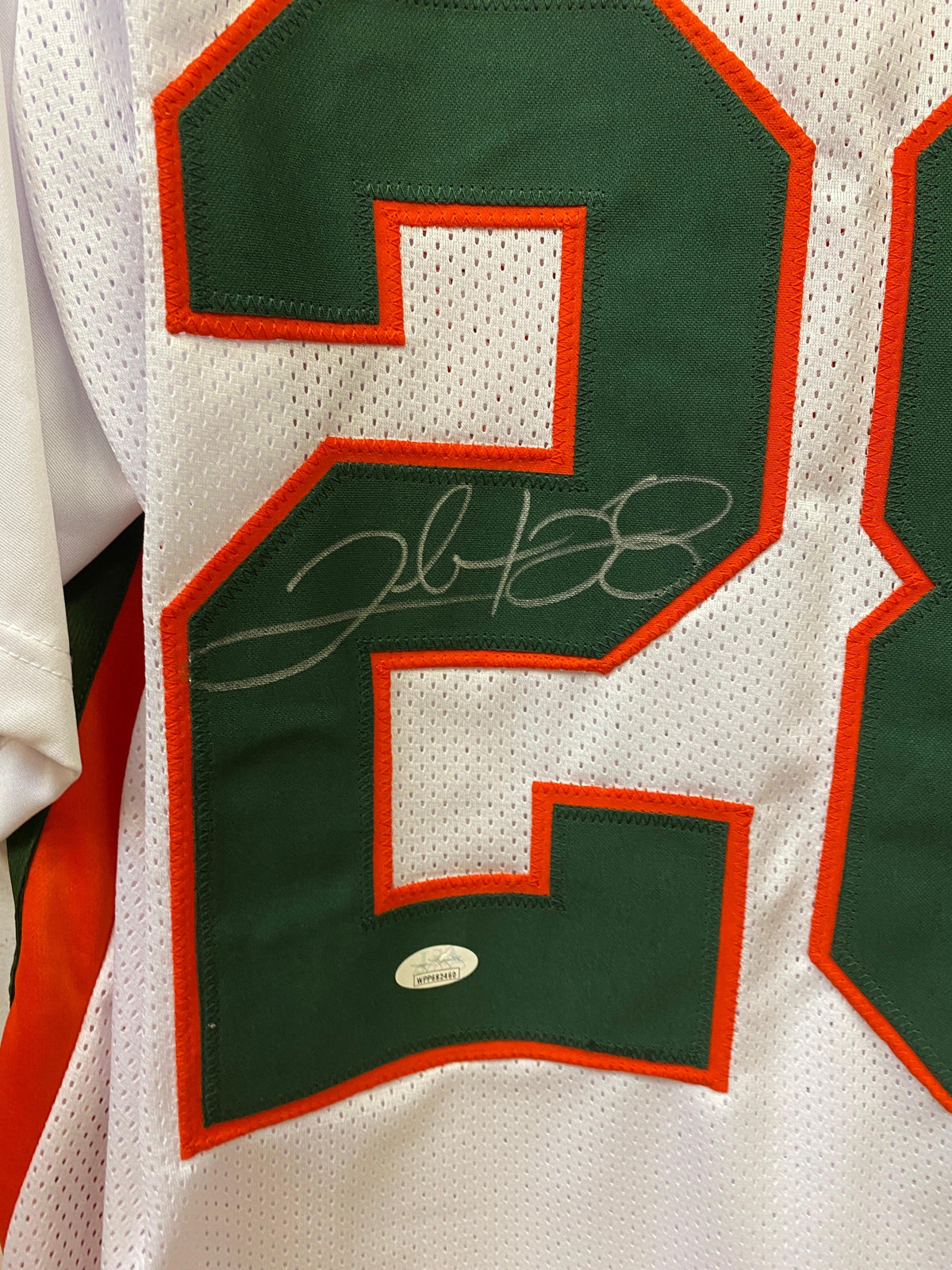 Clinton Portis autographed jersey With JSA Witnessed COA product image 2