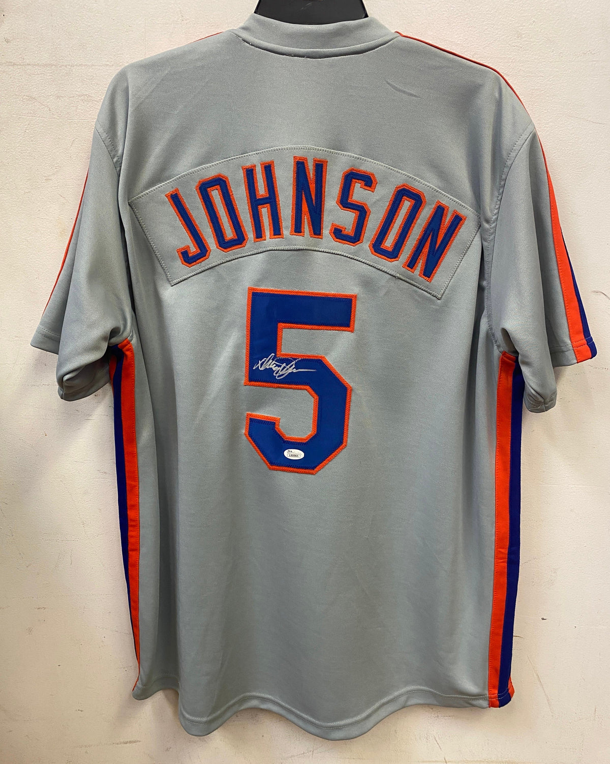 Davey Johnson autographed New York Mets jersey JSA COA product image 1