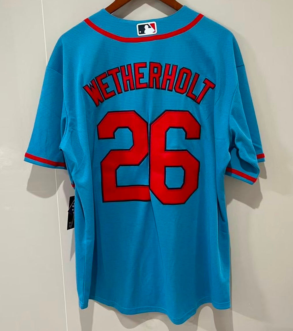 JJ Wetherholt St. Louis Cardinals Official MLB Nike Jersey product image 1